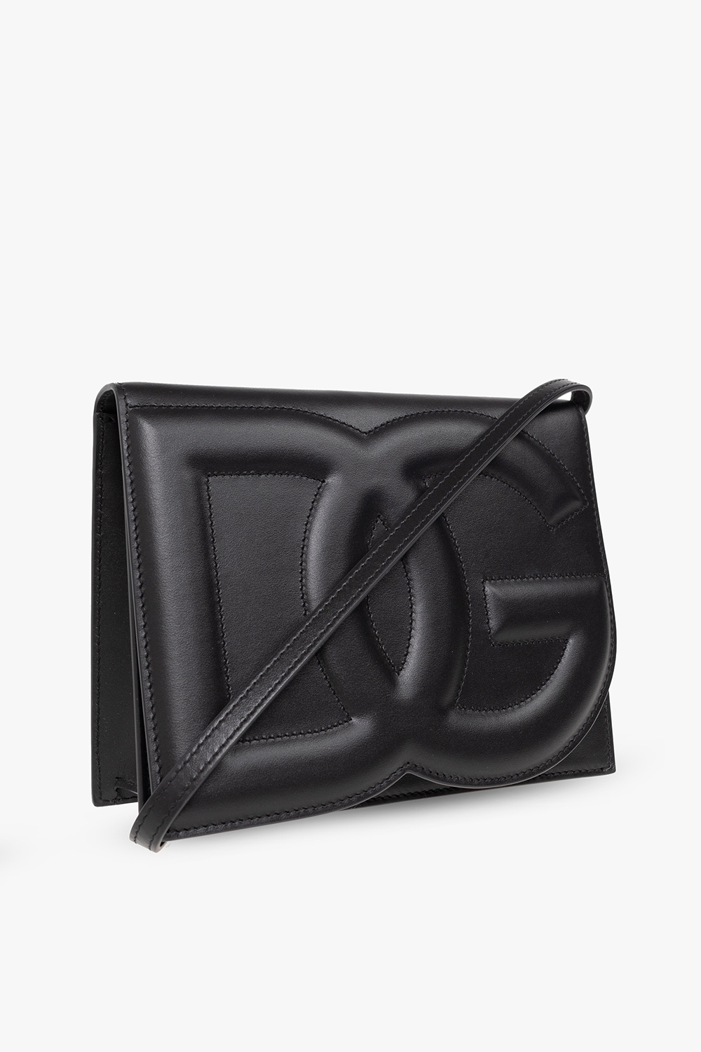 ショルダーバッグ・ポシェット Dolce & Gabbana BB7287 AW576 80999** Shoulder Bags black Dolce & Gabbana Leather shoulder bag with logo | Women's